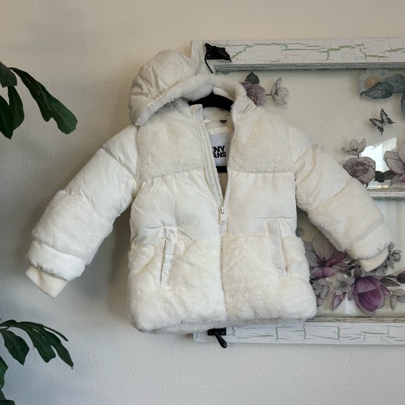 Dkny Other - DKNY Cream Puffer Jacket